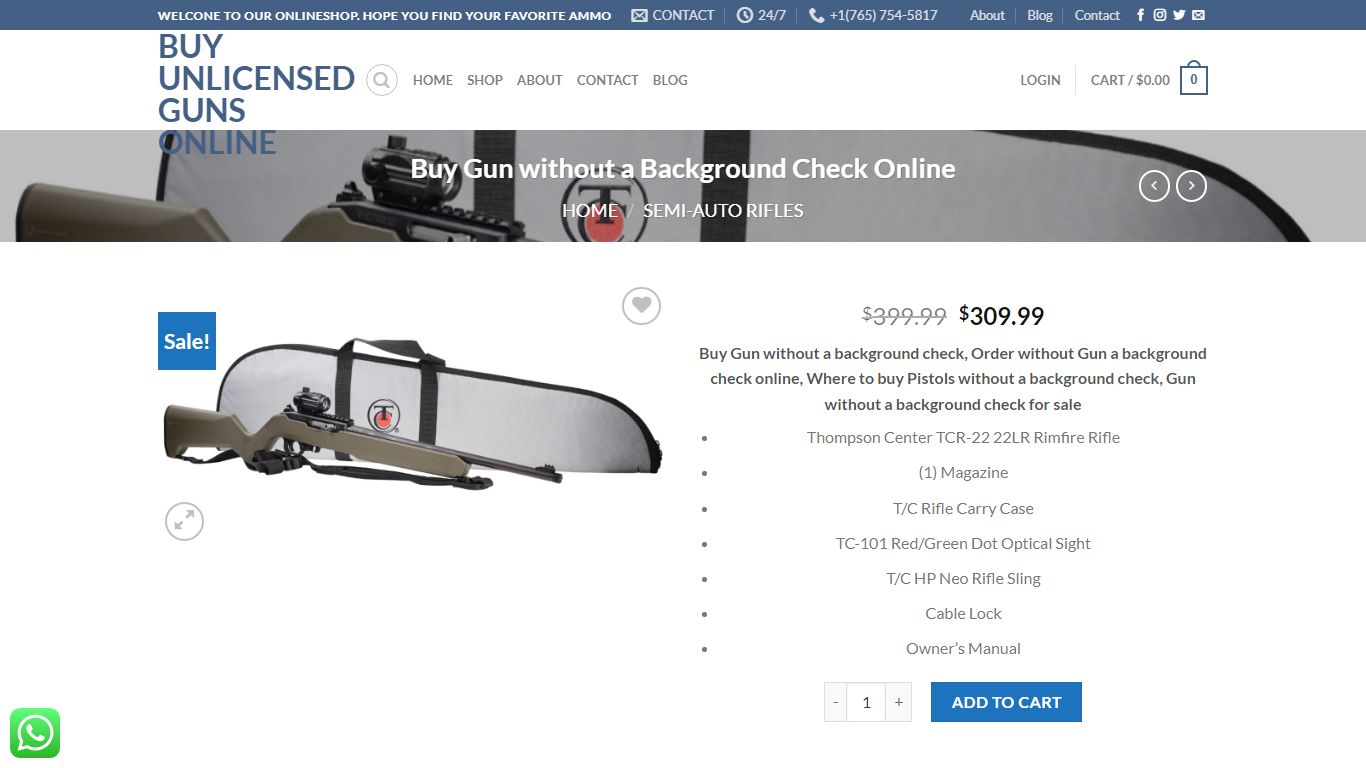 Buy Gun without a background check online